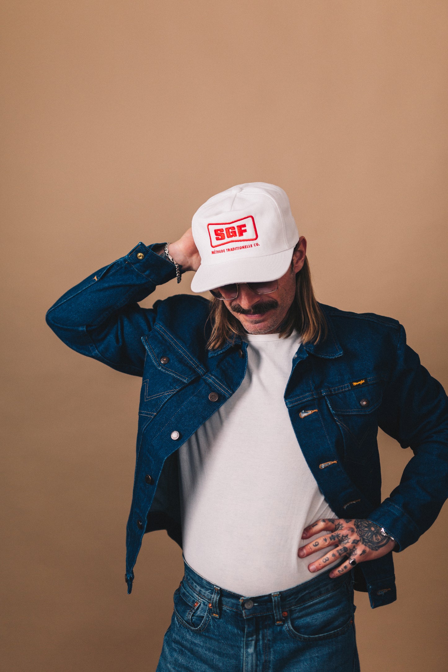 Stenzinger Trucker Cap, weiss