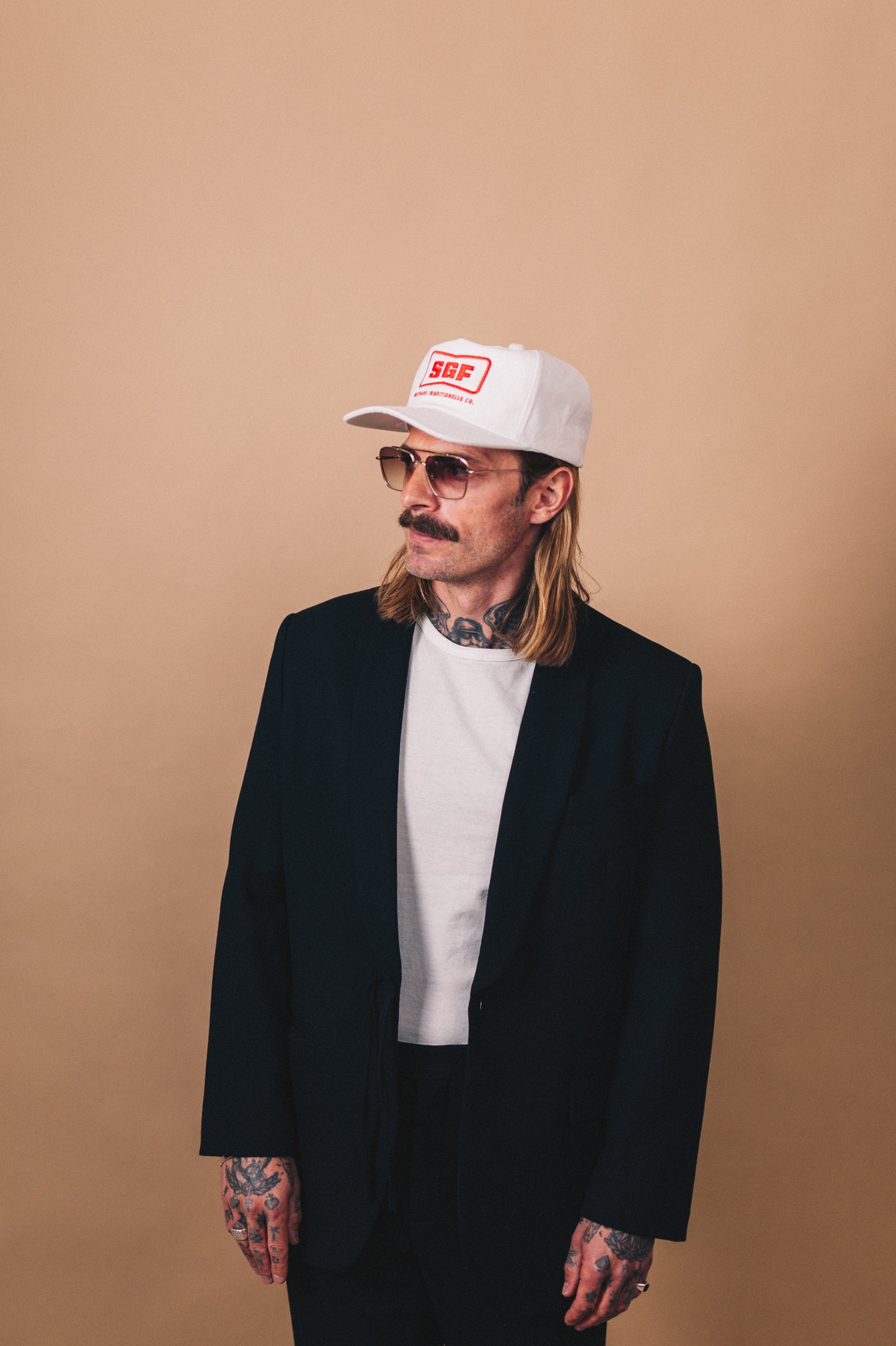 Stenzinger Trucker Cap, weiss