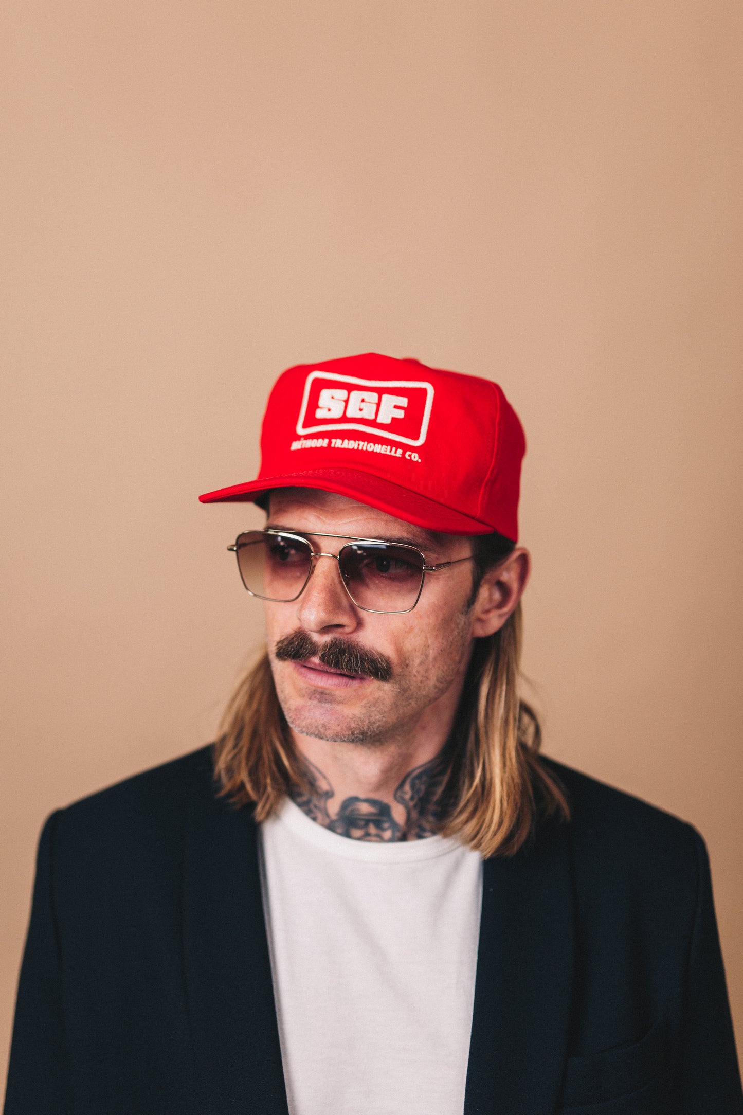 Stenzinger Trucker Cap, rot