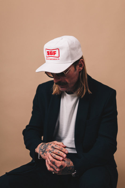 Stenzinger Trucker Cap, weiss