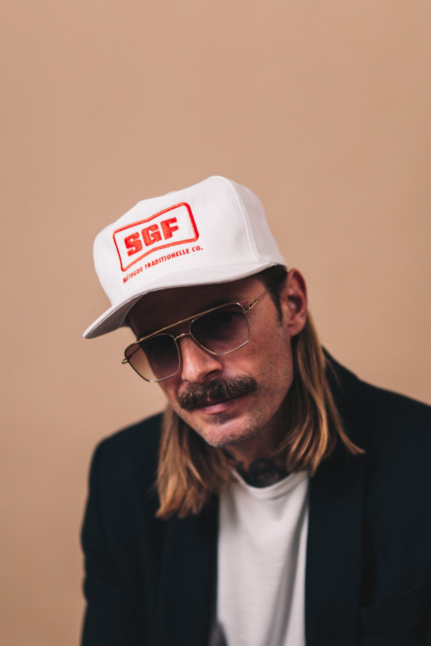 Stenzinger Trucker Cap, weiss