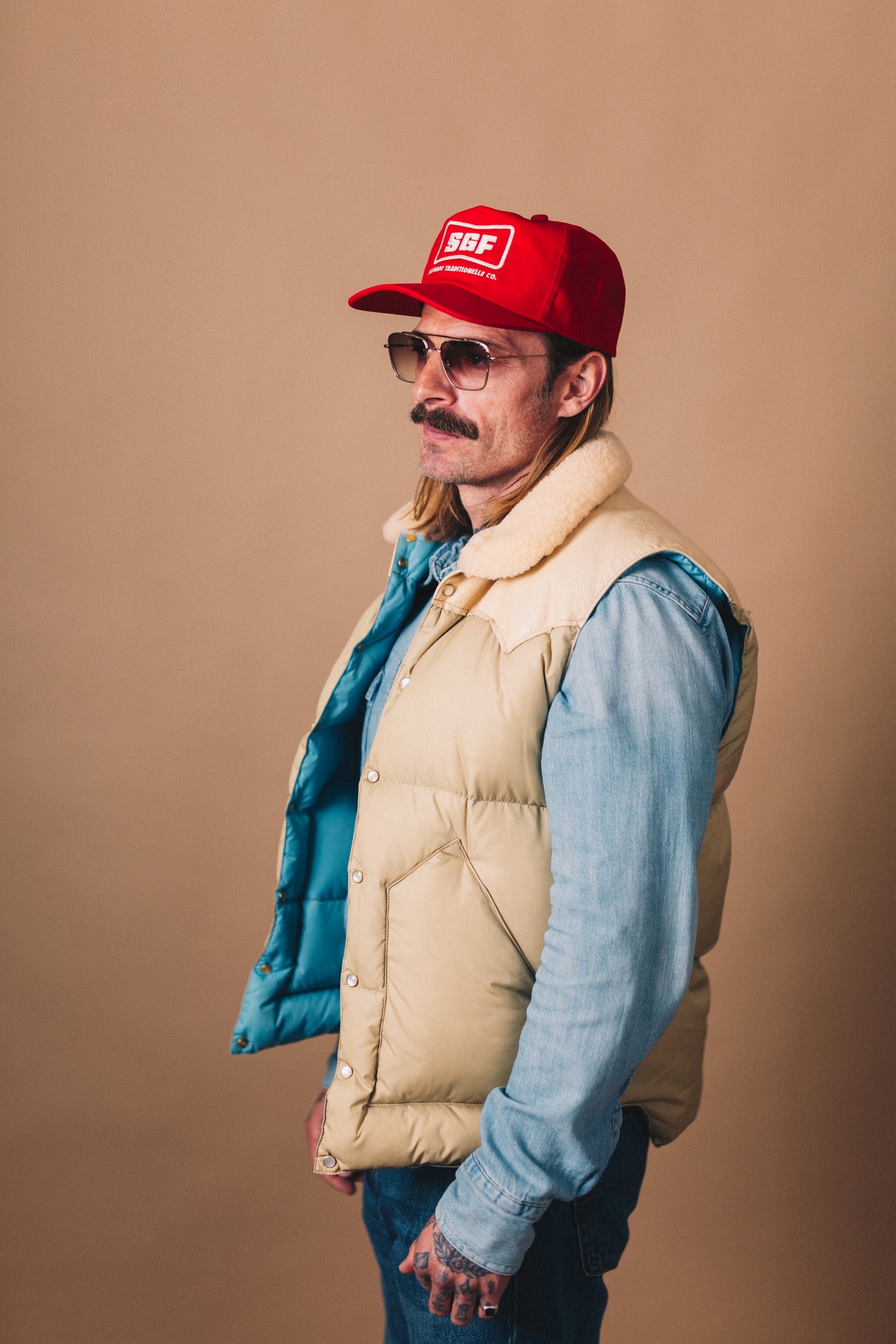 Stenzinger Trucker Cap, rot