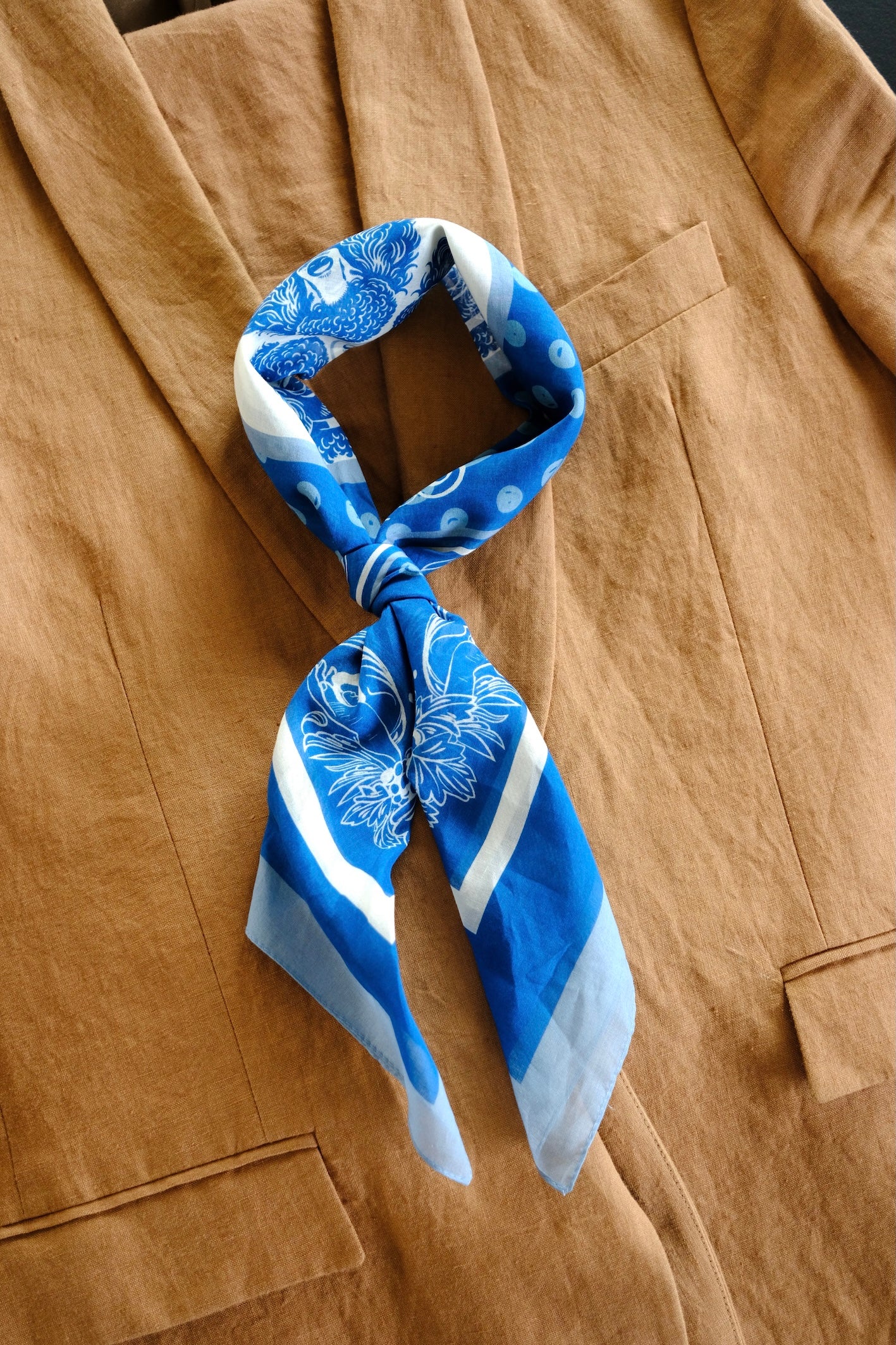 Bandana 69 Le Chien Noble Rodéo Blue Classic