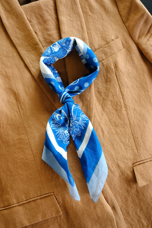 Bandana 69 Le Chien Noble Rodéo Blue Classic