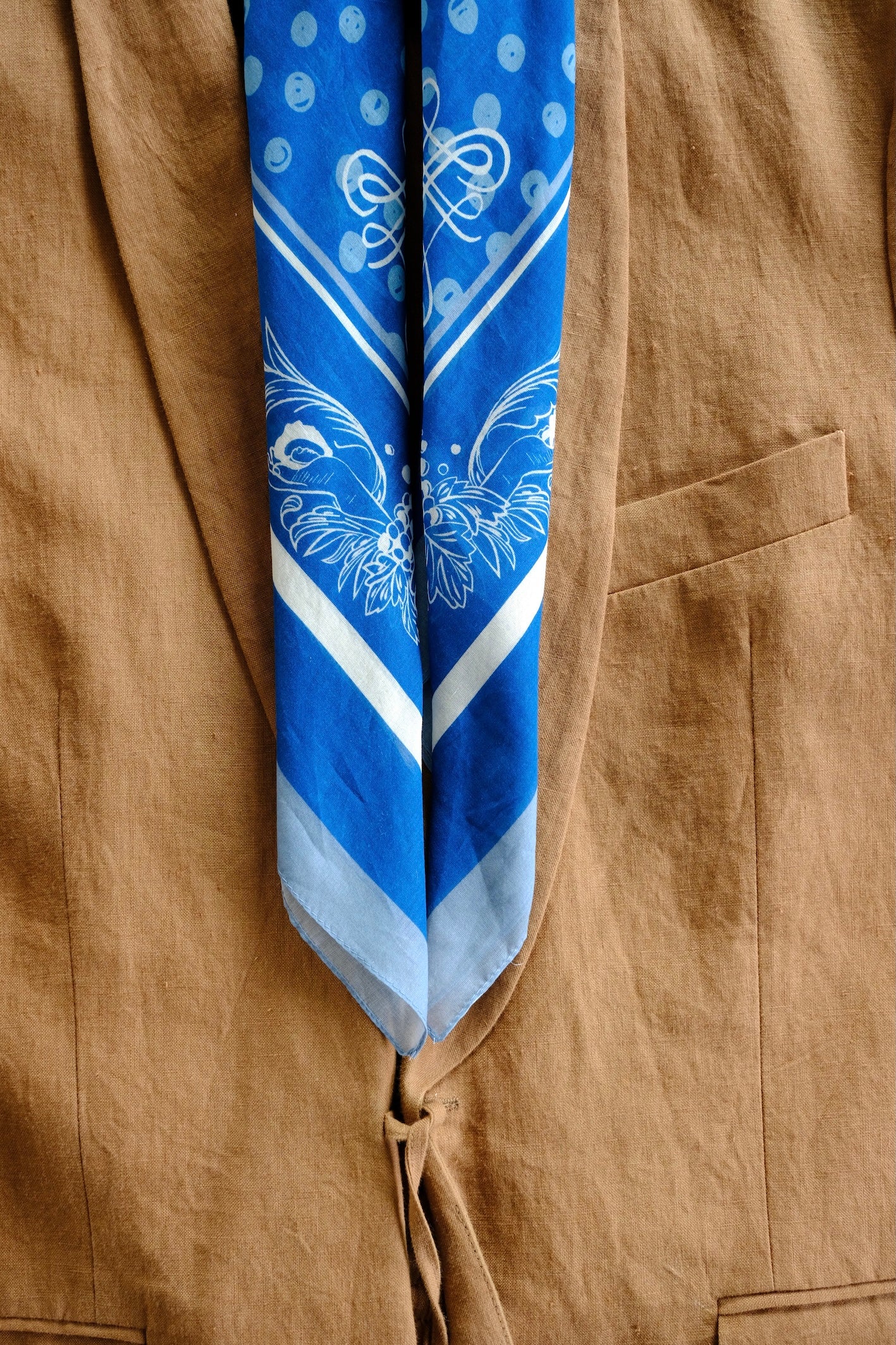 Bandana 69 Le Chien Noble Rodéo Blue Classic